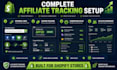 set up uppromote affiliate program for shopify stores with referral tracking