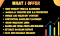 build manual web 2 0 backlinks for seo