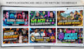 design high CTR sports and gaming youtube thumbnails