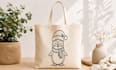 make tote bag with holidays svg design