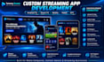 develop android tv streaming app, ott app and smart tv app