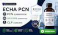 handle echa pcn submission, ufi code generation and clp labeling