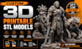 create high quality custom 3d printable stl and 3mf models