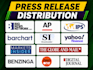 do press release distribution on bignewsnetwork,com, ipsnews,net and apnews,com