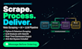 build ai web scraping pipeline with llm processing and data extraction