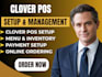 set up clover pos, menu, inventory and payment system