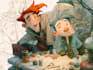 draw a cute and funny cartoon illustration