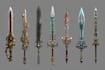 design unique weapons illustrations