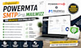 setup powermta SMTP server with mailwizz for unlimited bulk email delivery