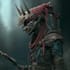 create dark art, metal, gothic illustration
