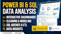 do data analysis with sql and power bi