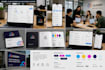design a modern identity  for startup and small business