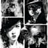 create noir horror and dark comic book illustrations