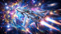 draw custom spaceship sci fi spacecraft and rockets