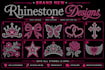 create premium rhinestone t shirt designs and templates