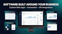 build custom CRM, erp and business management software