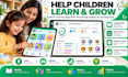 develop a custom kids learning app