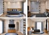 do space planning, furniture layout and moodboards