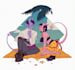 draw your character in a stylized illustration