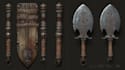 design creative concept art of weapons