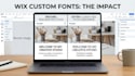 add custom fonts to wix website fix font issue redesign wix website
