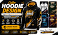 create a manufacturer ready hoodie tech pack with technical flats