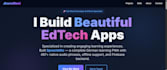 full stack edtech app development react firebase