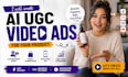 create a ugc selfie style video create ai ugc video ads,