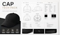 create a cap tech pack for your manufacturer