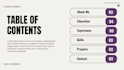 create a modern and professional personal portfolio