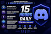 be your discord moderator and community manager
