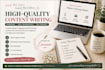 write engaging blog posts and articles