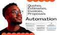 automate construction quotes estimates invoice proposals reminders and bookings