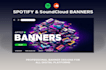 professionally design spotify or soundcloud banner for you