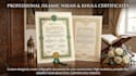 create elegant islamic nikah and khula document designs