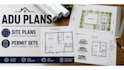 create adu plans, garage conversion plans, permit drawings and site plans