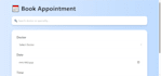 build a doctor appointment website
