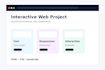 create a responsive HTML CSS javascript website or web game