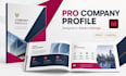 design company profiles in adobe indesign