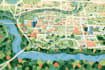 draw vector map in illustrator