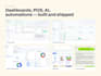 create the website and mobile application