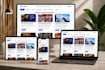 do website development as full stack web developer, front end, backend developer