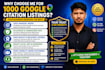 create high quality local citations for google maps SEO