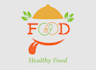 create a modern food business logo design