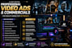 create high converting ecommerce video ads commercials