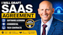draft saas agreement, software licensing and commercial tech contracts