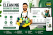 build an SEO friendly cleaning service website that generates leads