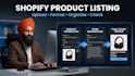 upload products or add products to shopify store