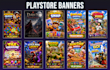 design game icons play store screenshots and graphics