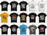 design typography graphics custom etsy merchandise skull vintage t shirt